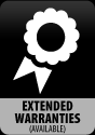 Extended Warranties are available
