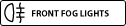 Front Fog Lights