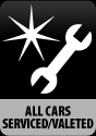 All Cars are Serviced and Valeted